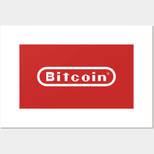 Bitcoin Console Posters and Art